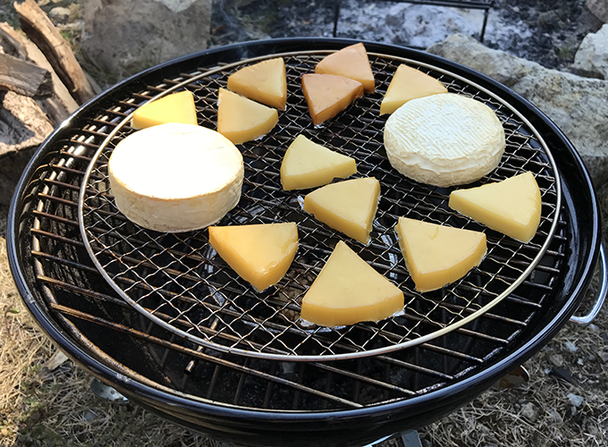 チーズの燻製