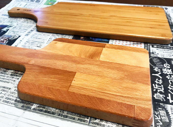 Ikeaのまな板 木製 竹製 を購入したので使用前のオイル処理を行いました Monotone Blog