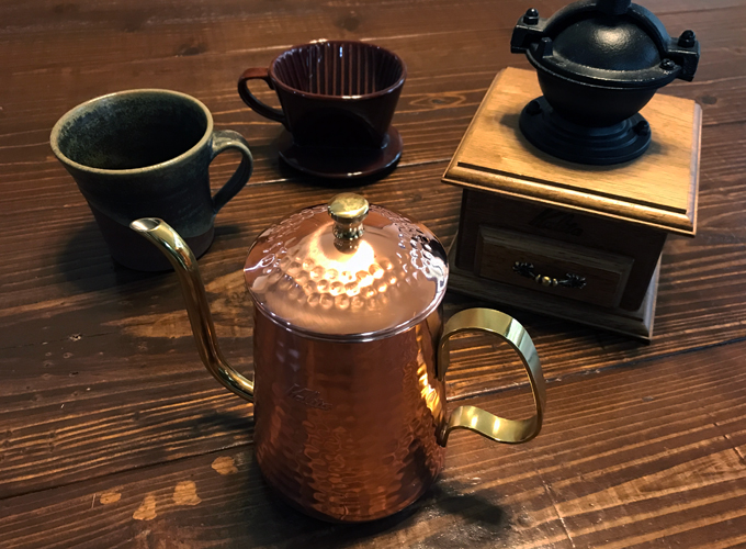 カリタ コーヒーポット 銅 600ml