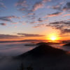 雲海が幻想的！小野アルプスの展望台（惣山）で2019年の初日の出を見てきました♪