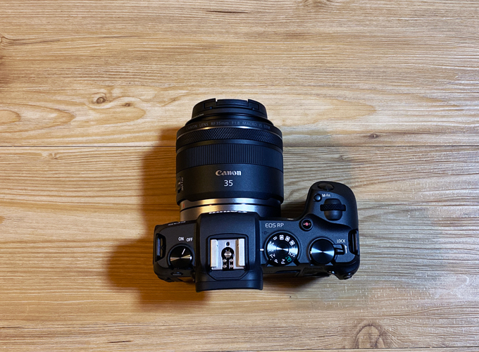 ミラーレス一眼カメラ「Canon EOS RP」に色々なレンズを組み合わせてサイズ感を確認！ | monotone blog