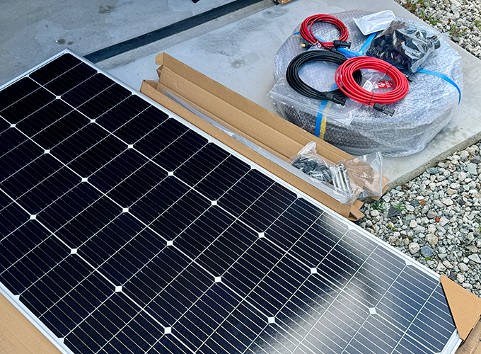 太陽光発電DIY ソーラーパネル設置