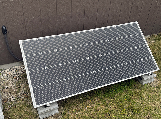 太陽光発電DIY ソーラーパネル設置