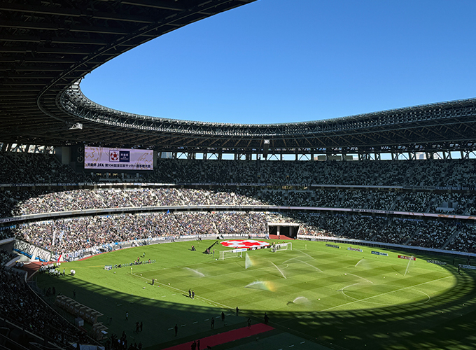 国立競技場 天皇杯決勝 ガンバ大阪 vs ヴィッセル神戸