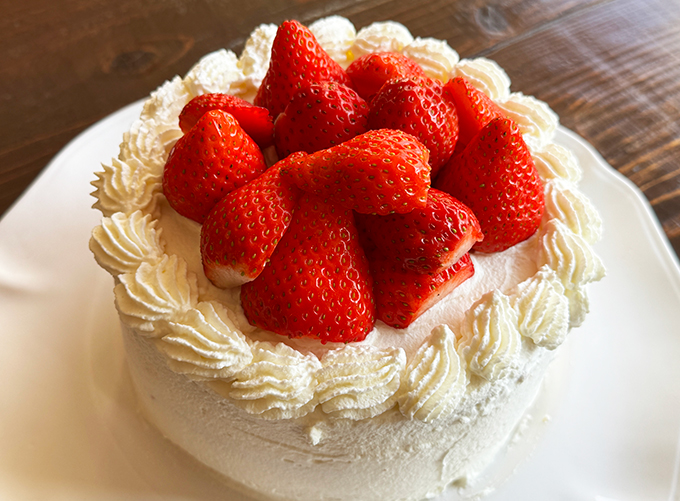 誕生日ケーキ 手づくり