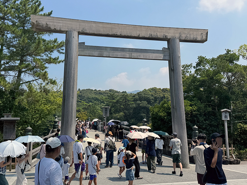 家族旅行 伊勢神宮