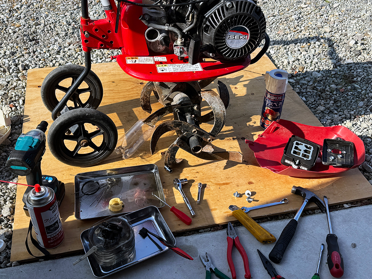 ISEKI 小型耕耘機 VAC3600