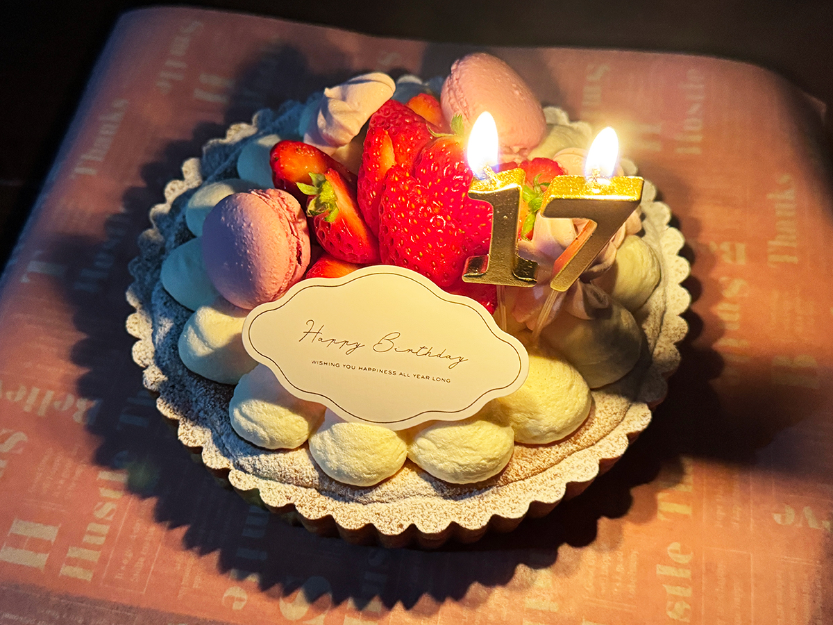 手づくり 誕生日ケーキ