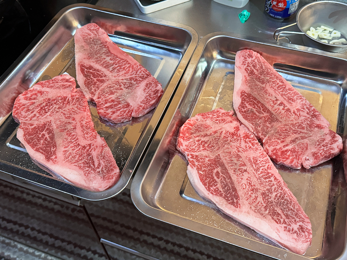 黒毛和牛ステーキ