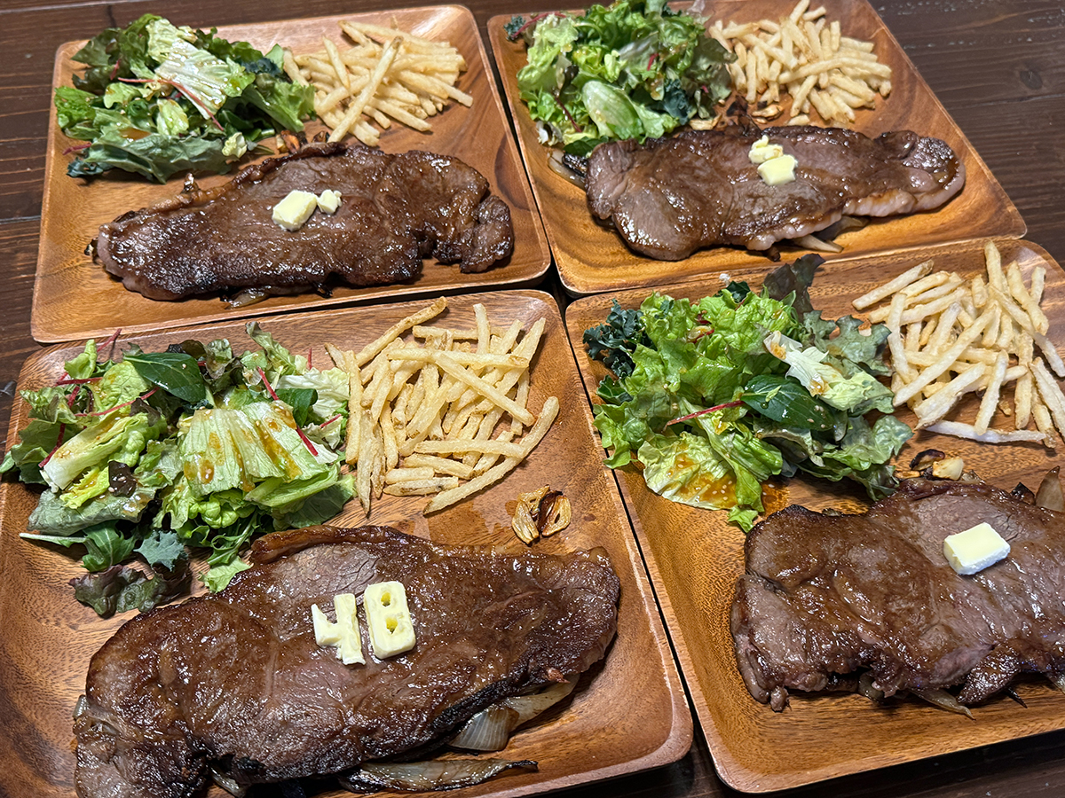 黒毛和牛ステーキ