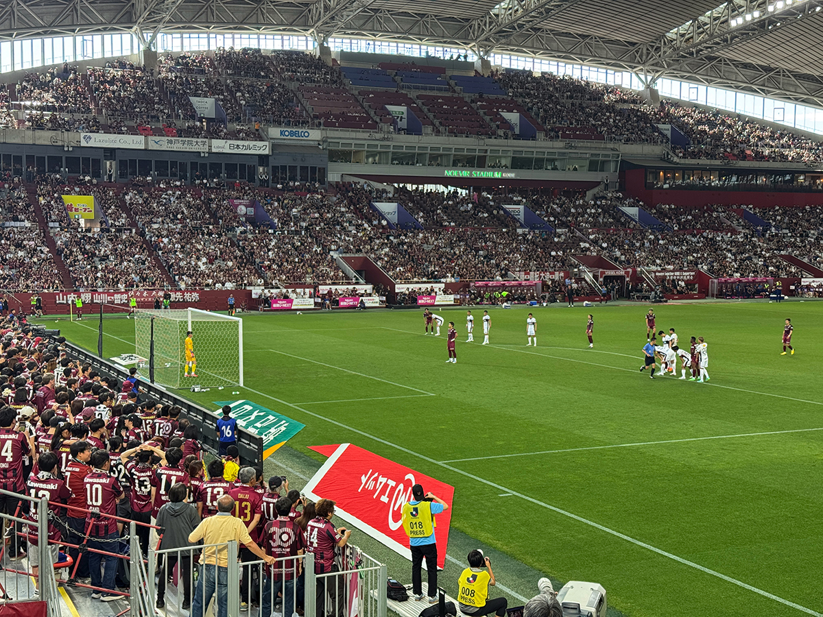J1百年構想リーグ プレーオフラウンド 第1戦 「ヴィッセル神戸 vs 鹿島アントラーズ」
